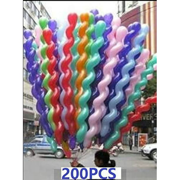 Kings Store 200 PCS 40 inches giant latex spiral balloons/weddings/birthday parties decorated childrens gifts A King's Store 